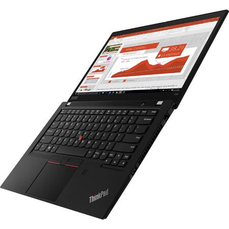 Laptop Lenovo 14'' ThinkPad T490, FHD IPS, Intel Core i5-8265U , 8GB DDR4, 256GB SSD, Win 10 Pro, Black