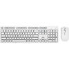 Dell Keyboard and mouse set KM636, wireless, 2.4 GHz, USB wirelessreceiver, US INT layout, white