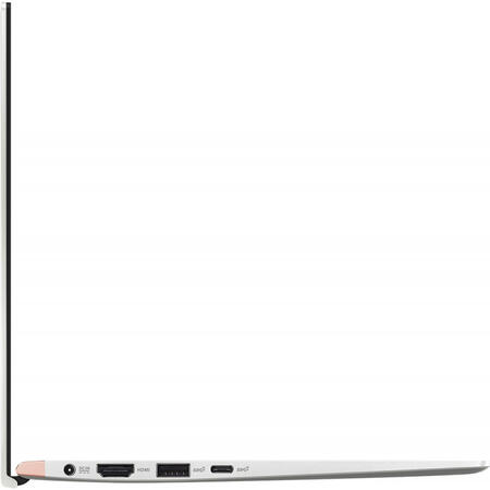 Laptop ultraportabil ASUS ZenBook 13 UX333FA  Intel Core i7-8565U pana la 4.60 GHz, 13.3", Full HD, 8GB, 256GB SSD, Intel UHD 620, Endless OS, Icicle Silver Metal