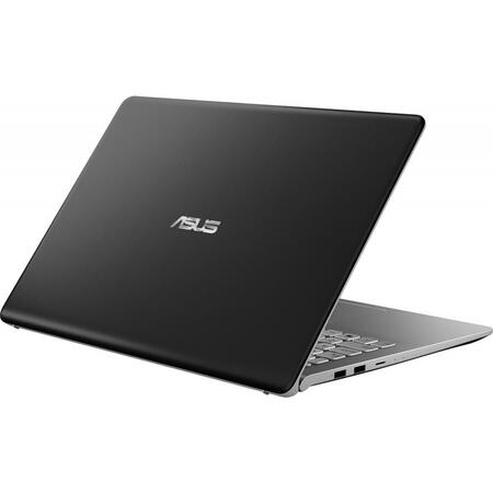 Laptop ultraportabil ASUS VivoBook S15 S530FA, Intel Core i5-8265U, 15.6", Full HD, 8GB, 2TB, Intel UHD 620, Endless OS, Gun Metal
