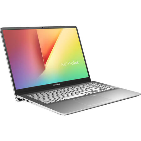Laptop ultraportabil ASUS VivoBook S15 S530FA, Intel Core i5-8265U, 15.6", Full HD, 8GB, 2TB, Intel UHD 620, Endless OS, Gun Metal