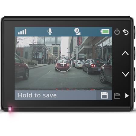Camera auto DVR Garmin Dash Cam 56, ecran 2", 1440p, 140 grade, Bluetooth, Wi-Fi , Control vocal