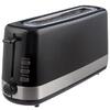Prajitor de paine Studio Casa Black Stripe BSC181, 850 W, 2 felii, functie decongelare, negru