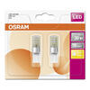 OSRAM Set 2 becuri Led G9, 2,6W, 320 lumeni, lumina calda(2700K)