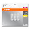 OSRAM Set 3 becuri Led G4, 1,8W, 200 lumeni, lumina calda(2700K)