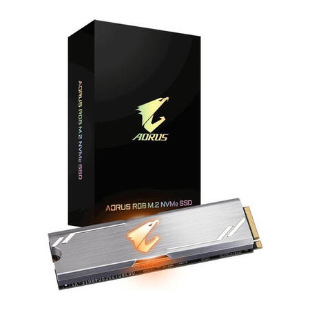 SSD AORUS RGB 256GB, M.2 internal SSD, PCI-Express 3.0 x4, NVMe