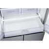 Side by side Samsung RF50K5920S8/EO, 486 l, Clasa F, Full No Frost, Compresor Digital Inverter, All Around Cooling, Triple Cooling, Afisaj LED, Touch Control, Inox