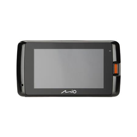 Camera auto DVR duala Mio MiVue798, QHD, ecran de 2.7”, unghi de 150 grade fata/140 grade spate, senzor G cu 3 axe, Wi-Fi, GPS încorporat, negru