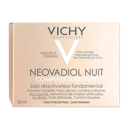 Crema antirid de noapte Vichy Neovadiol Complex Substitutiv pentru ten matur 50 ml