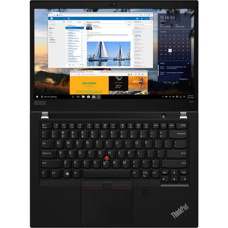 Laptop Lenovo 14'' ThinkPad T490, FHD IPS, Intel Core i7-8565U , 16GB DDR4, 1TB SSD, GMA UHD 620, 4G LTE, Win 10 Pro, Black