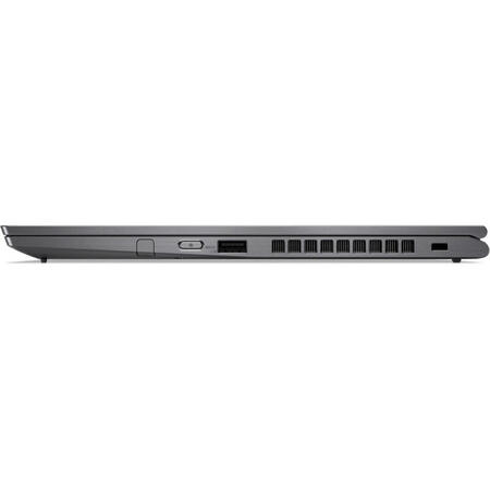 Laptop 2-in-1 Lenovo 14" ThinkPad X1 Yoga (4nd Gen), UHD IPS Touch,  Intel Core i7-8565U, 16GB, 512GB SSD, GMA UHD 620, 4G LTE, FingerPrint Reader, Win 10 Pro, Iron Grey