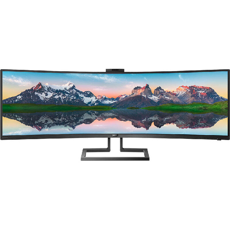 Monitor Philips 499p9h 49, 5k Uhd, Curved 1800r