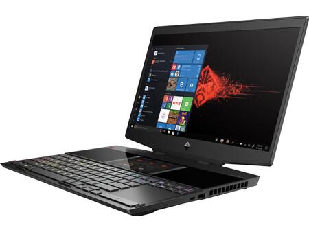 Laptop HP Gaming 15.6'' OMEN X, FHD IPS 144Hz, Intel Core i7-9750H, 16GB DDR4, 512GB SSD, GeForce RTX 2070 8GB, Win 10 Home, Black