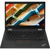 Laptop 2-in-1 Lenovo 13.3'' ThinkPad X390 Yoga, FHD IPS Touch, Intel Core i5-8265U, 8GB DDR4, 512GB SSD, GMA UHD 620, 4G LTE, Win 10 Pro, Black