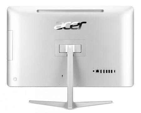 Sistem All-In-One Acer 23.8" Aspire Z24-880, FHD, Procesor Intel® Core™ i3-7100T 3.4GHz Kaby Lake, 4GB, 128GB SSD, GMA HD 630, Endless OS