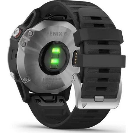 Ceas Smartwatch Garmin Fenix 6, 47 mm, Silver/Black