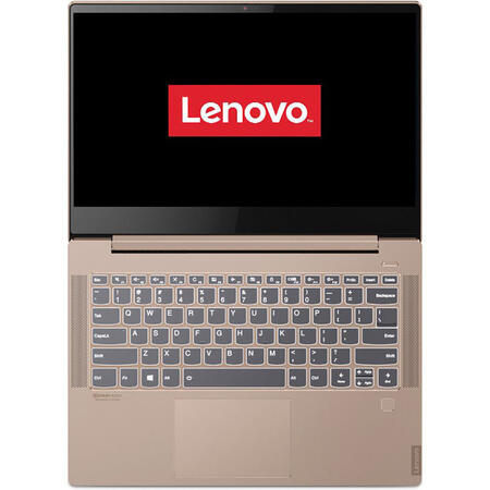 Laptop ultraportabil Lenovo Ideapad S540-14API cu procesor AMD Ryzen 7 3700U pana la 4.0GHz, 14", Full HD, IPS, Antiglare, 8GB, 512GB SSD M.2, Radeon RX Vega 10, Microsoft Windows 10, Copper