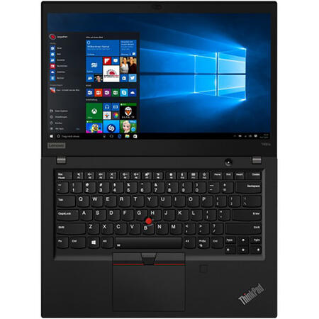 Laptop Lenovo 14'' ThinkPad T490s, FHD IPS, Intel Core i7-8565U, 16GB DDR4, 512GB SSD, GMA UHD 620, 4G LTE, Win 10 Pro, Black