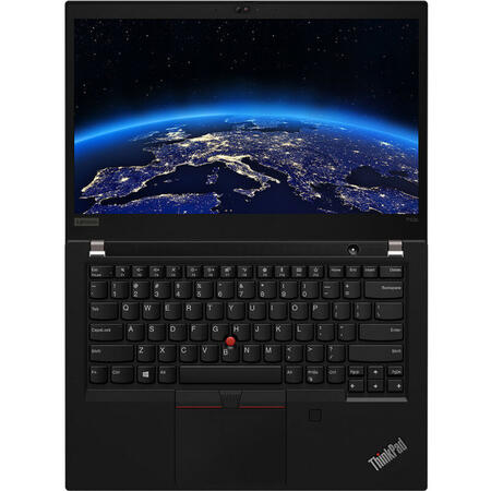 Laptop Lenovo ThinkPad P43s, Intel Core i7-8565U, 14inch, 16GB DDR4, SSD 1TB, nVidia Quadro P520 2GB, Windows 10 Pro, Black
