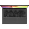 Laptop ASUS 15.6'' VivoBook 15 X512FA, FHD, Intel Core i3-8145U, 8GB DDR4, 256GB SSD, GMA UHD 620, No OS, Slate Gray
