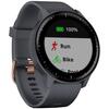 Ceas smartwatch Garmin Vivoactive 3 Music, HR, GPS, Blue/Rose Gold