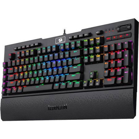 Tastatura gaming mecanica Redragon Brahma neagra iluminare RGB