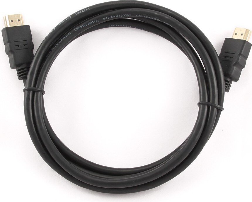 Cablu HDMI 1.8m, (T/T), suporta rezolutii 3D TV si 4K UHD, black