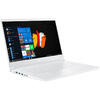 Laptop Acer 15.6'' ConceptD CN515-51, UHD IPS, Intel Core i7-8705G, 8GB DDR4, 512GB SSD, Radeon RX Vega M GL, Win 10 Pro, White