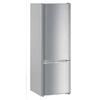 Liebherr Combina frigorifica CUel 2831, 265 L, SmartFrost, VarioSpace, Clasa A++, H 161.2 cm, Argintiu