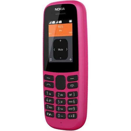 Telefon mobil Nokia 105 (2019), Dual SIM, roz