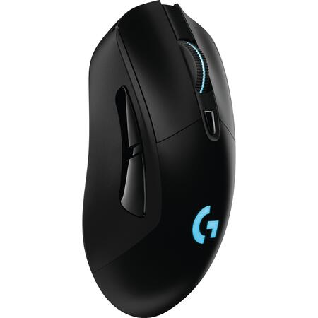 Mouse gaming wireless Logitech G703 LightSpeed Hero 16K DPI, Negru