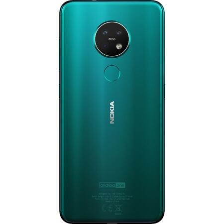Telefon mobil Nokia 7.2, Dual SIM, 128GB, 6GB RAM, 4G, verde