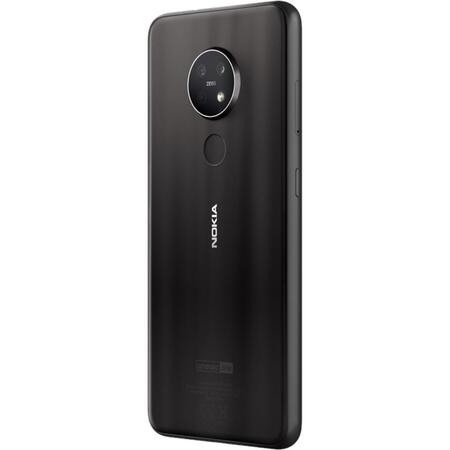 Telefon mobil Nokia 7.2, Dual SIM, 128GB, 6GB RAM, 4G, Charcoal