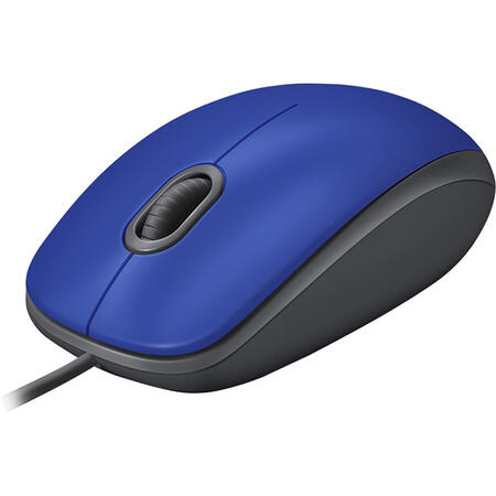 Mouse Logitech M110, Silentios, Albastru