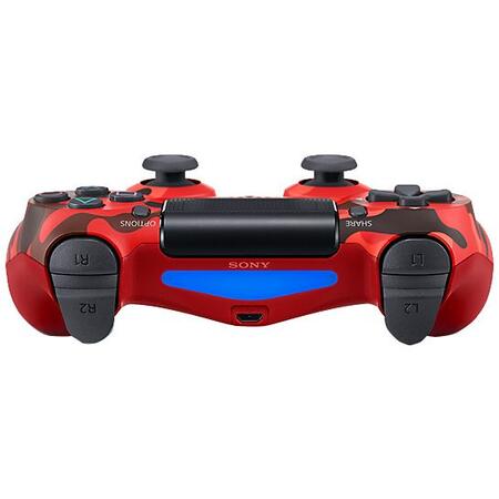 Controller Sony Dualshock 4 v2, pentru PlayStation 4, Red Camouflage