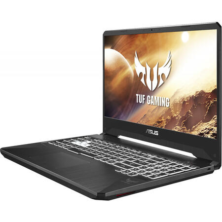 Laptop ASUS Gaming 15.6'' TUF FX505DT, FHD, AMD Ryzen 5 3550H, 8GB DDR4, 512GB SSD, GeForce GTX 1650 4GB, No OS, Stealth Black