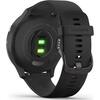 Ceas smartwatch Garmin Vivomove 3 Sport, Silicone, Black/Gunmetal