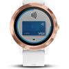 Ceas smartwatch Garmin Vivoactive 3, HR, GPS, Rose, Silicone White