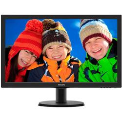 Monitor LED Philips 243V5LHSB/01 23.6 inch 1ms Black 60Hz