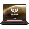 Laptop ASUS Gaming 15.6'' TUF FX505DT, FHD 120Hz, AMD Ryzen 7 3750H, 8GB DDR4, 512GB SSD, GeForce GTX 1650 4GB, No OS, Black
