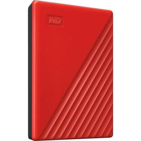 Hard disk extern WDC My Passport 2TB USB 3.2 2.5 inch Red