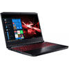 Laptop Acer Gaming 15.6'' Nitro 7 AN715-51, FHD 144Hz, Intel Core i7-9750H, 16GB DDR4, 256GB SSD, GeForce GTX 1660 Ti 6GB, Linux, Black