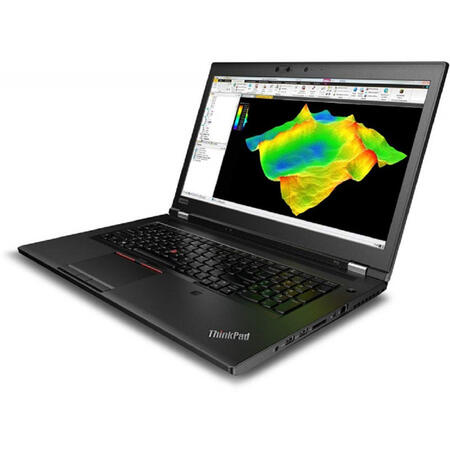 Laptop Lenovo 17.3'' ThinkPad P73 Mobile Workstation, UHD IPS, Intel Core i9-9880H, 32GB DDR4, 1TB SSD, Quadro RTX 4000 8GB, Win 10 Pro, Black