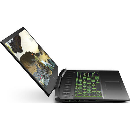 Laptop HP Gaming 15.6'' Pavilion 15-dk0038nq, FHD IPS,  Intel Core i7-9750H, 32GB DDR4, 512GB SSD, GeForce GTX 1660 Ti 6GB, FreeDos, Shadow Black