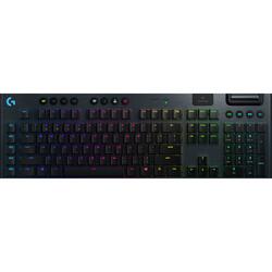 Tastatura mecanica gaming Logitech G915, Ultraslim, Lightspeed Wireless, Lightsync RGB, Switch Clicky