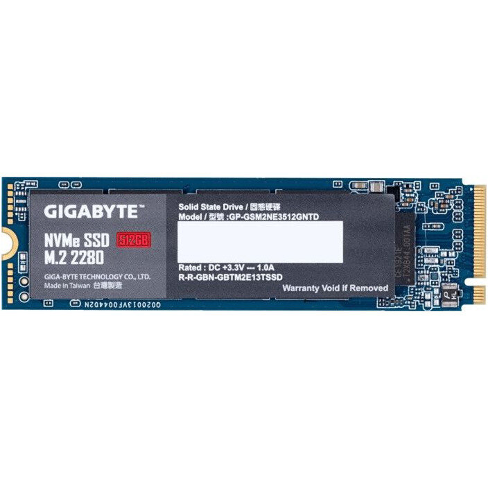 SSD 512GB, M.2 internal SSD, Form Factor 2280, PCI-Express 3.0 x4, NVMe