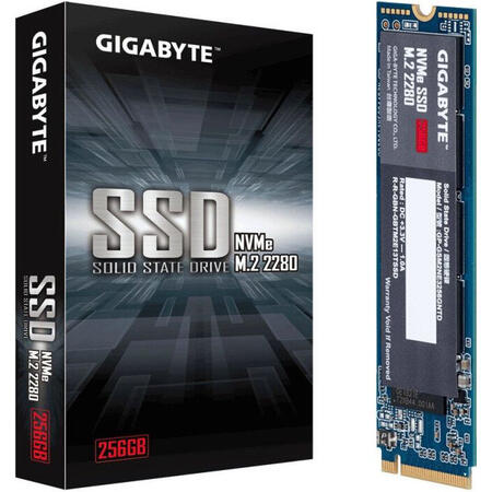 SSD 256GB, M.2 internal SSD, Form Factor 2280, PCI-Express 3.0 x4, NVMe
