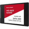 Western Digital SSD RED SA500 SATA, 2.5", 500GB, SATA III