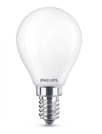 Bec LED tip lumanare 4.3W (40W), E14, alb cald, fără intensitate variabilă, temperatura culoare 2700K