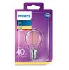 Philips Bec LED 4.3 (40W), E14, lumina calda, temperatura culoare 2700K